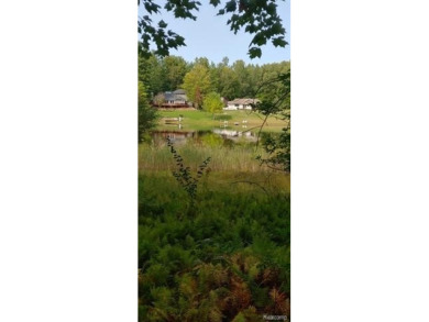 Discover your own slice of paradise with this wooded waterfront on Canadian Lakes Country Club-The Royal Course in Michigan - for sale on GolfHomes.com, golf home, golf lot