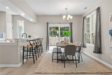 Beautifully renovated in 2025, This 2-level condo w/ stunning on Kempsville Greens Municipal Golf Course in Virginia - for sale on GolfHomes.com, golf home, golf lot