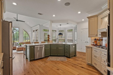 Step into timeless elegance with this expansive three-level home on RidgePointe Country Club in Arkansas - for sale on GolfHomes.com, golf home, golf lot