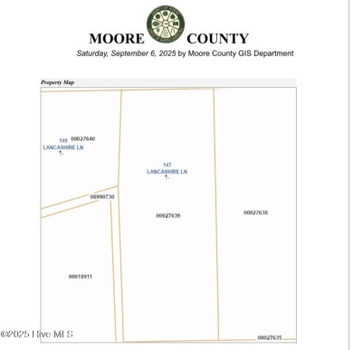 Nestled on a gently sloping interior lot, this prime parcel on Seven Lakes Country Club in North Carolina - for sale on GolfHomes.com, golf home, golf lot
