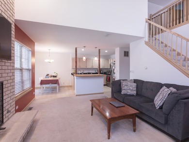 Outstanding 2 story end unit townhome backing up to beautiful on Bloomingdale Golf Club in Illinois - for sale on GolfHomes.com, golf home, golf lot