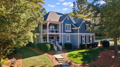 5BR / 4BA on Corner Lot with Double Porches, Screened Porch & on Heritage Golf Club in North Carolina - for sale on GolfHomes.com, golf home, golf lot
