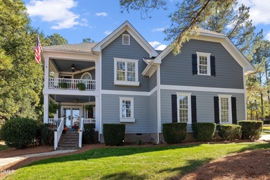 5BR / 4BA on Corner Lot with Double Porches, Screened Porch & on Heritage Golf Club in North Carolina - for sale on GolfHomes.com, golf home, golf lot