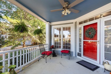 5BR / 4BA on Corner Lot with Double Porches, Screened Porch & on Heritage Golf Club in North Carolina - for sale on GolfHomes.com, golf home, golf lot