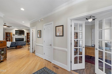 5BR / 4BA on Corner Lot with Double Porches, Screened Porch & on Heritage Golf Club in North Carolina - for sale on GolfHomes.com, golf home, golf lot