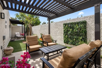 Stunning modern townhouse in prime McCormick Ranch location just on McCormick Ranch Golf Club in Arizona - for sale on GolfHomes.com, golf home, golf lot