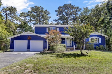 Charming 3-bedroom plus office, 2-bathroom home located in the on Olde Point Golf and Country Club in North Carolina - for sale on GolfHomes.com, golf home, golf lot