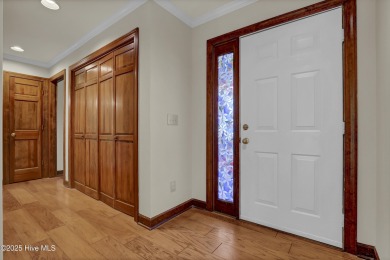 Charming 3-bedroom plus office, 2-bathroom home located in the on Olde Point Golf and Country Club in North Carolina - for sale on GolfHomes.com, golf home, golf lot