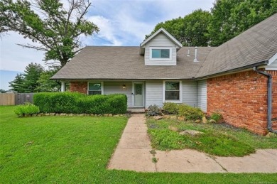 This spacious home sits on a fully fenced 0.61-acre lot and on Forest Ridge Golf Club in Oklahoma - for sale on GolfHomes.com, golf home, golf lot