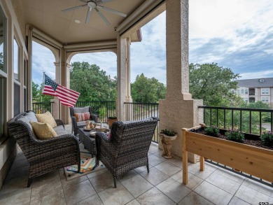 This exquisite waterfront/penthouse condominium with gorgeous on Cascades Golf Club in Texas - for sale on GolfHomes.com, golf home, golf lot