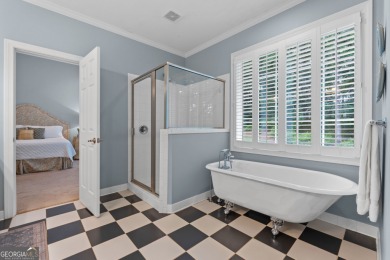 Welcome to this custom-built 4-bedroom, 3 1/2 bath all-brick on Canongate At Georgia National Golf Club in Georgia - for sale on GolfHomes.com, golf home, golf lot