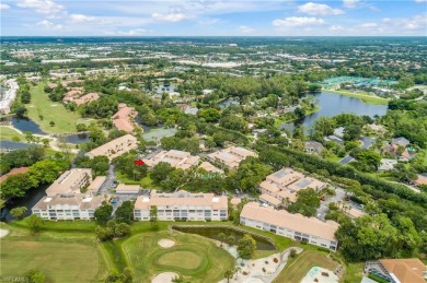 This charming 3 bedroom, 2 bathroom second-floor end unit with a on Quail Run Golf Club In Naples in Florida - for sale on GolfHomes.com, golf home, golf lot