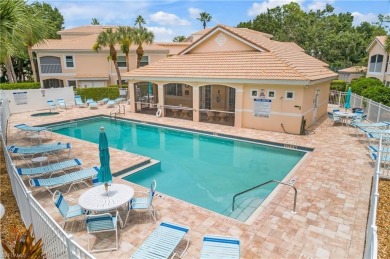 This charming 3 bedroom, 2 bathroom second-floor end unit with a on Quail Run Golf Club In Naples in Florida - for sale on GolfHomes.com, golf home, golf lot