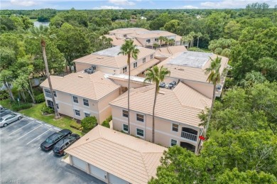 This charming 3 bedroom, 2 bathroom second-floor end unit with a on Quail Run Golf Club In Naples in Florida - for sale on GolfHomes.com, golf home, golf lot