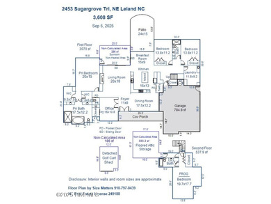 Welcome to the sprawling 2453 Sugargrove Trail in the highly on Compass Pointe Golf Course in North Carolina - for sale on GolfHomes.com, golf home, golf lot
