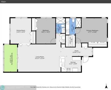 This fully remodeled unit features an open kitchen with white on Palm-Aire Country Club and Resort - Palms in Florida - for sale on GolfHomes.com, golf home, golf lot