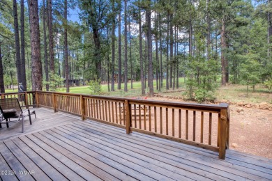 Beautifully renovated real log cabin on the fairway at Pinetop on Pinetop Lakes Country Club in Arizona - for sale on GolfHomes.com, golf home, golf lot