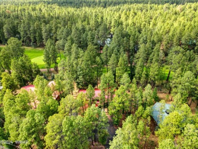 Beautifully renovated real log cabin on the fairway at Pinetop on Pinetop Lakes Country Club in Arizona - for sale on GolfHomes.com, golf home, golf lot