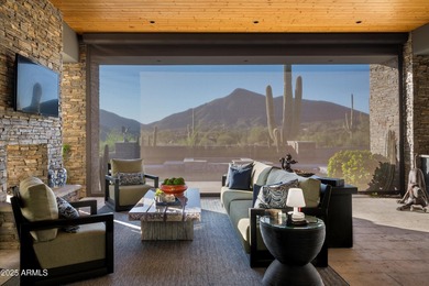 Contemporary Desert Masterpiece in Saguaro Forest with GOLF on Desert Mountain Club - Apache Golf Course in Arizona - for sale on GolfHomes.com, golf home, golf lot
