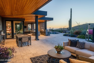 Contemporary Desert Masterpiece in Saguaro Forest with GOLF on Desert Mountain Club - Apache Golf Course in Arizona - for sale on GolfHomes.com, golf home, golf lot