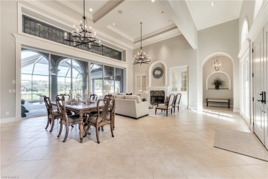 Spectacular Frey & Son custom estate home in the exclusive Oak on Shadow Wood Country Club in Florida - for sale on GolfHomes.com, golf home, golf lot