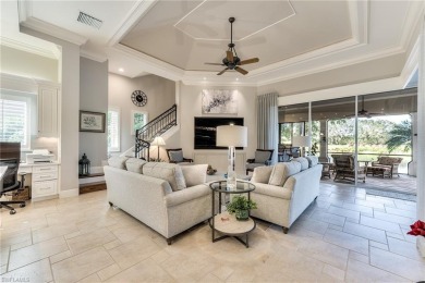 Spectacular Frey & Son custom estate home in the exclusive Oak on Shadow Wood Country Club in Florida - for sale on GolfHomes.com, golf home, golf lot