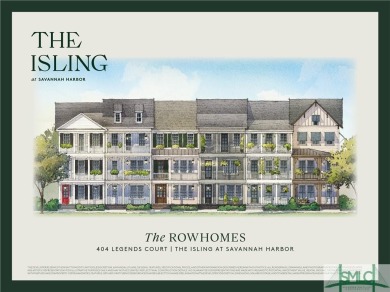 The Isling's Rowhome is a modern luxury ode to Savannah's on The Club At Savannah Harbor in Georgia - for sale on GolfHomes.com, golf home, golf lot