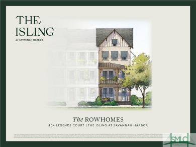 The Isling's Rowhome is a modern luxury ode to Savannah's on The Club At Savannah Harbor in Georgia - for sale on GolfHomes.com, golf home, golf lot