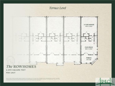 The Isling's Rowhome is a modern luxury ode to Savannah's on The Club At Savannah Harbor in Georgia - for sale on GolfHomes.com, golf home, golf lot