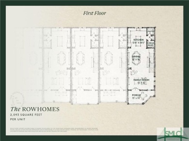The Isling's Rowhome is a modern luxury ode to Savannah's on The Club At Savannah Harbor in Georgia - for sale on GolfHomes.com, golf home, golf lot