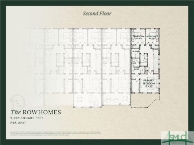 The Isling's Rowhome is a modern luxury ode to Savannah's on The Club At Savannah Harbor in Georgia - for sale on GolfHomes.com, golf home, golf lot