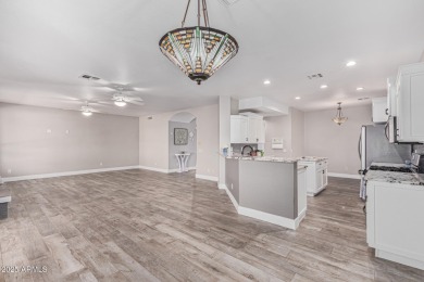 Move-in ready 2 bed + den, 2.5 bath home with 3-car garage on a on Eagles Nest at Pebble Creek in Arizona - for sale on GolfHomes.com, golf home, golf lot