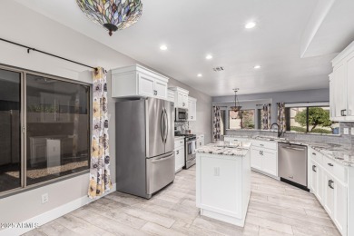 Move-in ready 2 bed + den, 2.5 bath home with 3-car garage on a on Eagles Nest at Pebble Creek in Arizona - for sale on GolfHomes.com, golf home, golf lot