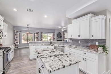 Move-in ready 2 bed + den, 2.5 bath home with 3-car garage on a on Eagles Nest at Pebble Creek in Arizona - for sale on GolfHomes.com, golf home, golf lot