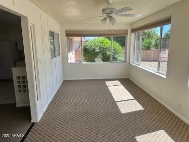 Charming 2 bedroom stand alone home in desirable Sun City on Union Hills Country Club in Arizona - for sale on GolfHomes.com, golf home, golf lot