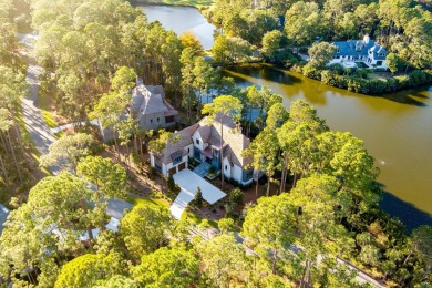 Experience luxury living in this exquisite custom home, situated on Cassique Golf Club in South Carolina - for sale on GolfHomes.com, golf home, golf lot