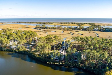 Experience luxury living in this exquisite custom home, situated on Cassique Golf Club in South Carolina - for sale on GolfHomes.com, golf home, golf lot