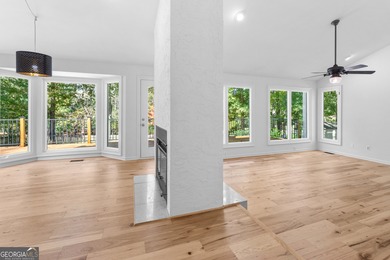 Welcome to this beautifully updated 4-bedroom home perfectly on Canongate At Flat Creek Club in Georgia - for sale on GolfHomes.com, golf home, golf lot