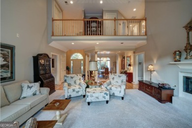 Welcome to this exceptional residence, perfectly situated on a on Canongate On White Oak Golf Course in Georgia - for sale on GolfHomes.com, golf home, golf lot