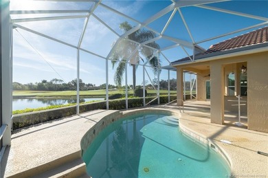 Ballantrae POOL Home with NEW ROOF and IMPACT WINDOWS and DOORS on Santa Lucia River Club in Florida - for sale on GolfHomes.com, golf home, golf lot