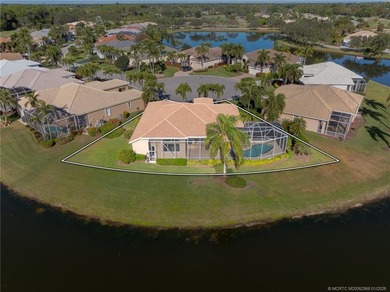 Ballantrae POOL Home with NEW ROOF and IMPACT WINDOWS and DOORS on Santa Lucia River Club in Florida - for sale on GolfHomes.com, golf home, golf lot