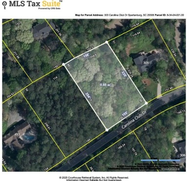Carolina Country Club Lot 71  .88 acre - Don't miss this on The Carolina Country Club in South Carolina - for sale on GolfHomes.com, golf home, golf lot