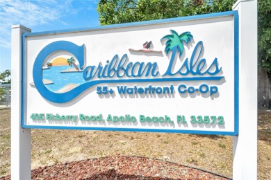 WATERFRONT Opportunity in Caribbean Isles Residential on Apollo Beach Golf and Sea Club in Florida - for sale on GolfHomes.com, golf home, golf lot