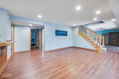 This exceptional ranch home combines timeless design with modern on Hughes Creek Golf Course in Illinois - for sale on GolfHomes.com, golf home, golf lot
