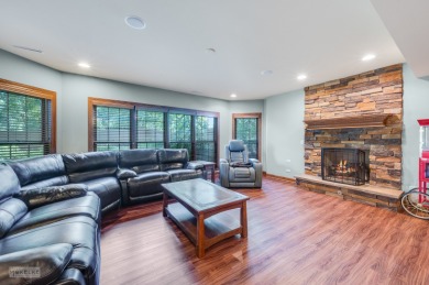 This exceptional ranch home combines timeless design with modern on Hughes Creek Golf Course in Illinois - for sale on GolfHomes.com, golf home, golf lot