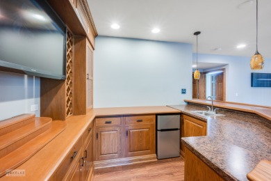 This exceptional ranch home combines timeless design with modern on Hughes Creek Golf Course in Illinois - for sale on GolfHomes.com, golf home, golf lot
