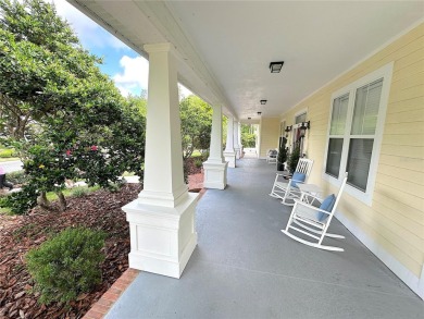 Come enjoy the cool breeze blowing across the front porch of on Haile Plantation Golf and Country Club in Florida - for sale on GolfHomes.com, golf home, golf lot