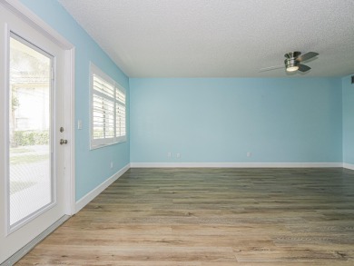Spacious first floor condominium  in vibrant 55+ community- on Vero Beach South Golf Course in Florida - for sale on GolfHomes.com, golf home, golf lot