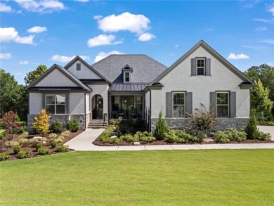 Stunning Luxury Ranch on Finished Terrace Level | 3/4 Acre on The Governors Towne Club in Georgia - for sale on GolfHomes.com, golf home, golf lot