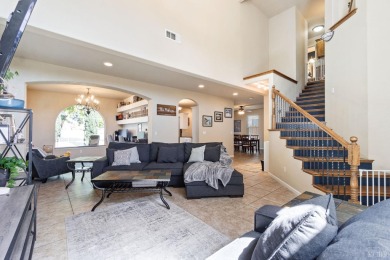 This stunning two-story home boasts a seamless blend of modern on Lemoore Municipal Golf Course in California - for sale on GolfHomes.com, golf home, golf lot